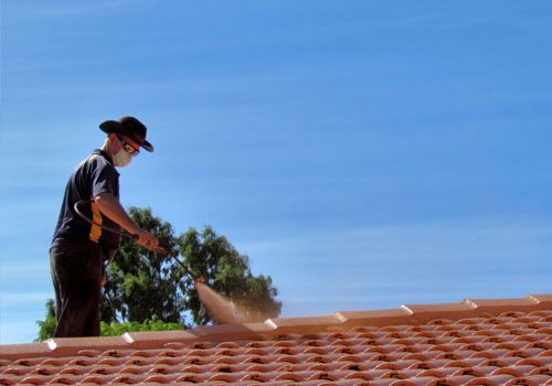 Restoring your clay tile roof with quality roof coatings will depend on your original roof tile type, we only recommend painting un-glazed roof tiles and you will be advised at the roof inspection stage if your roof tile  is suitable for a roof restoration.  Termico Roof Restoration has a range of roof painting products to modernise the appearance of your home's roof coatings adding style and value to your biggest asset, your Perth's home.